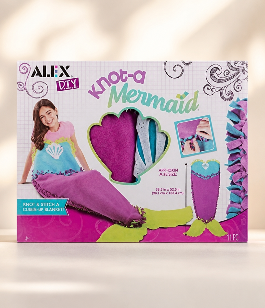 Set para hacer cobija de sirena