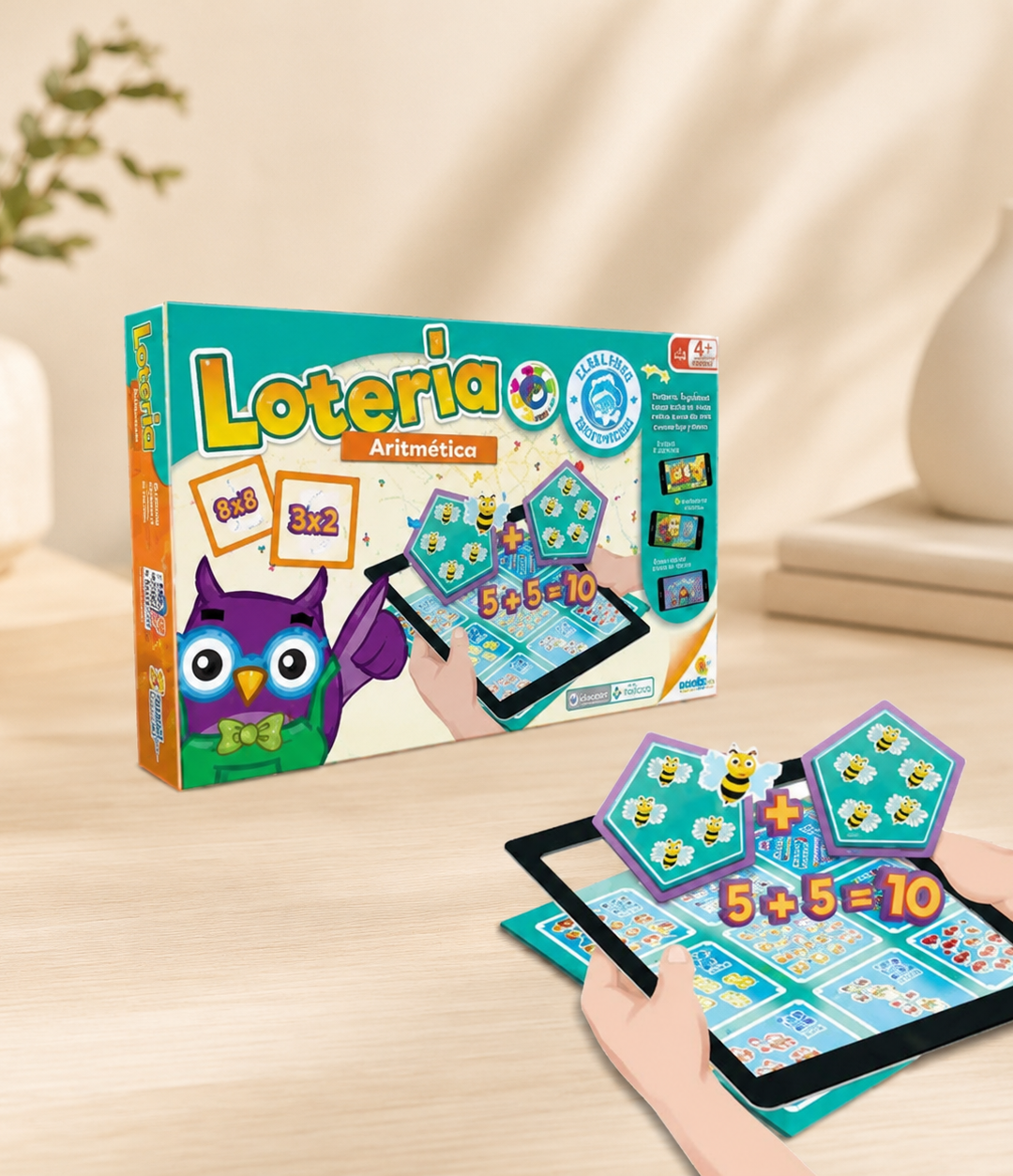 Juego didáctico 'Lotería aritmética'