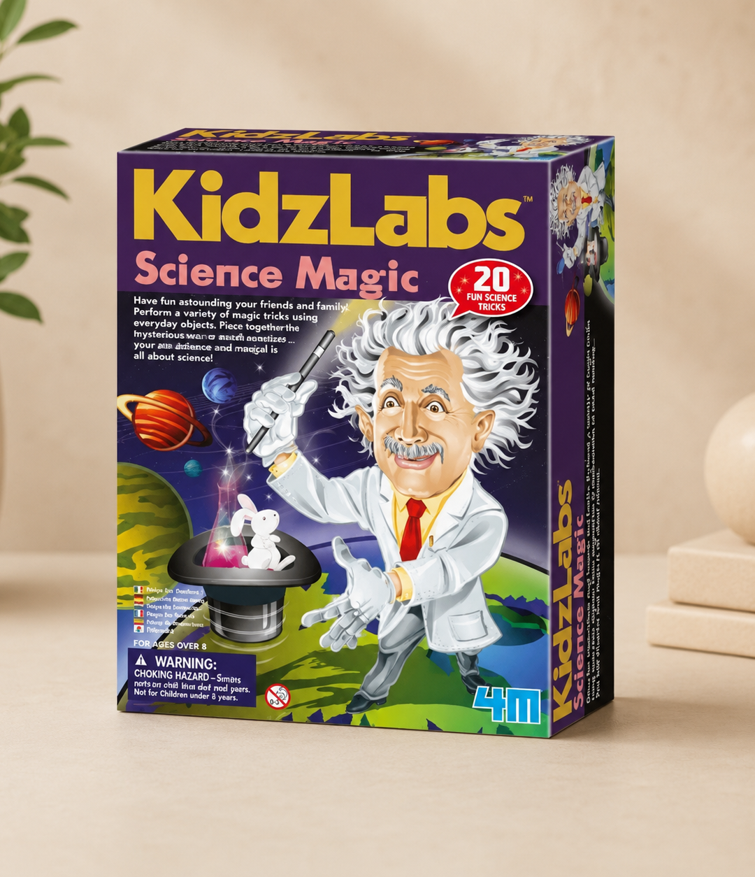 Juego de 20 trucos de ciencia mágica