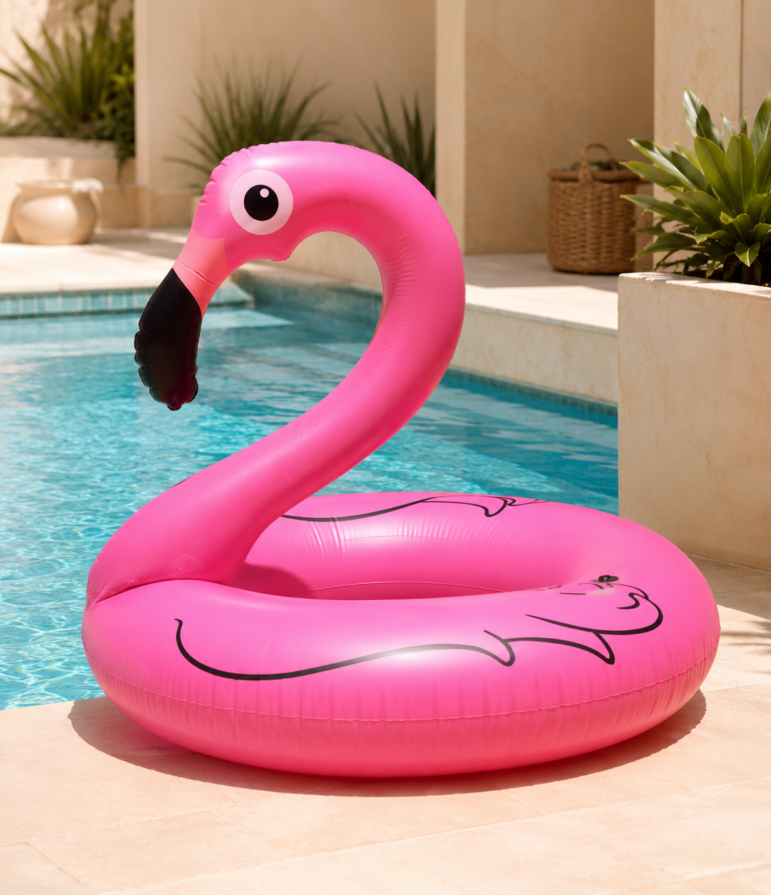 Flotador de flamingo