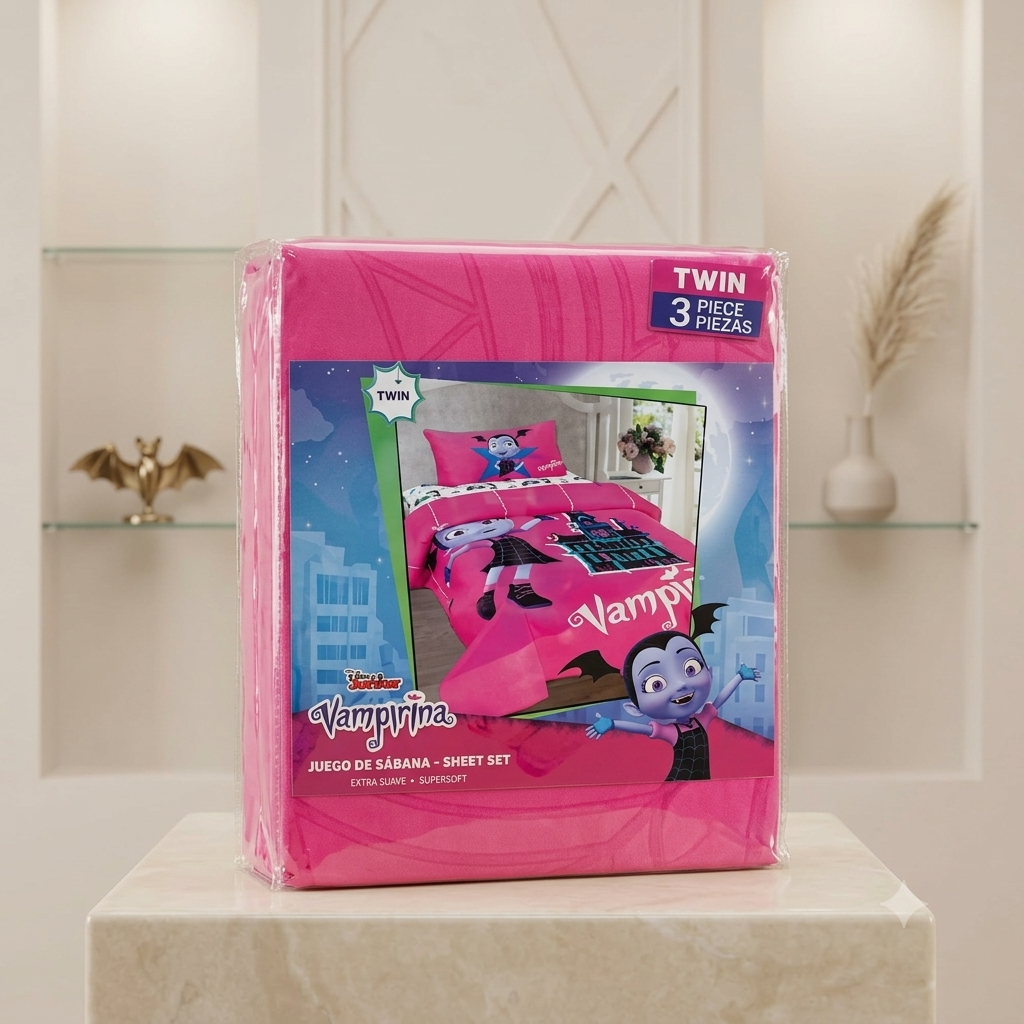 Juego de sábana twin Vampirina