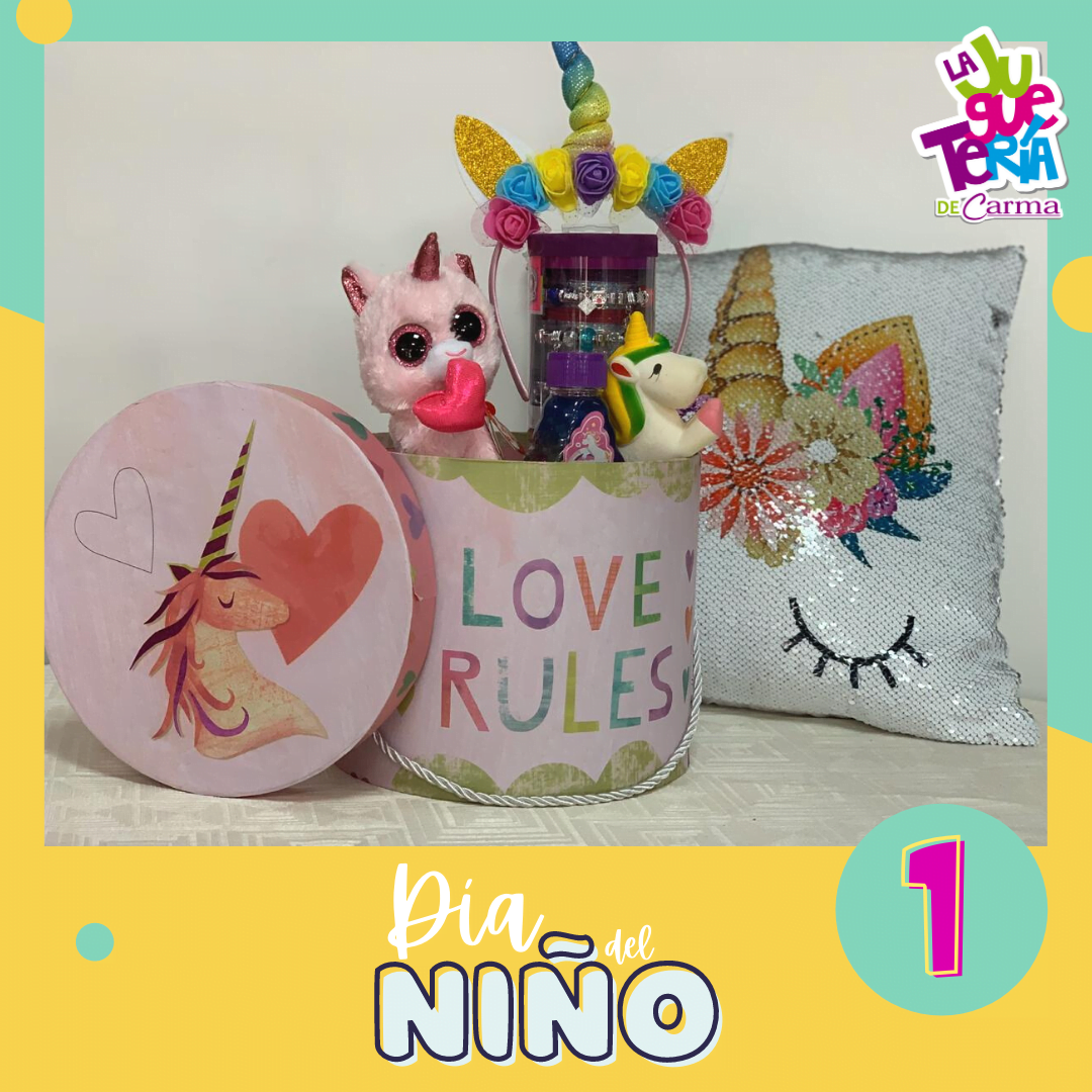 Kit para el día del niño 'Unicornios'