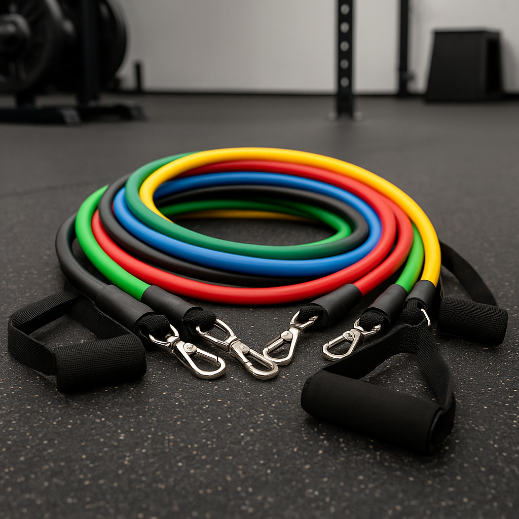 Ligas de resistencia con agarre set 5