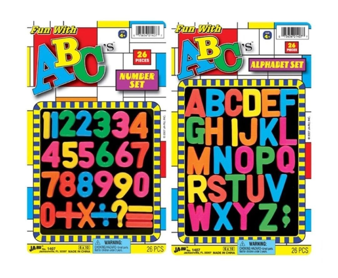 Letras y números