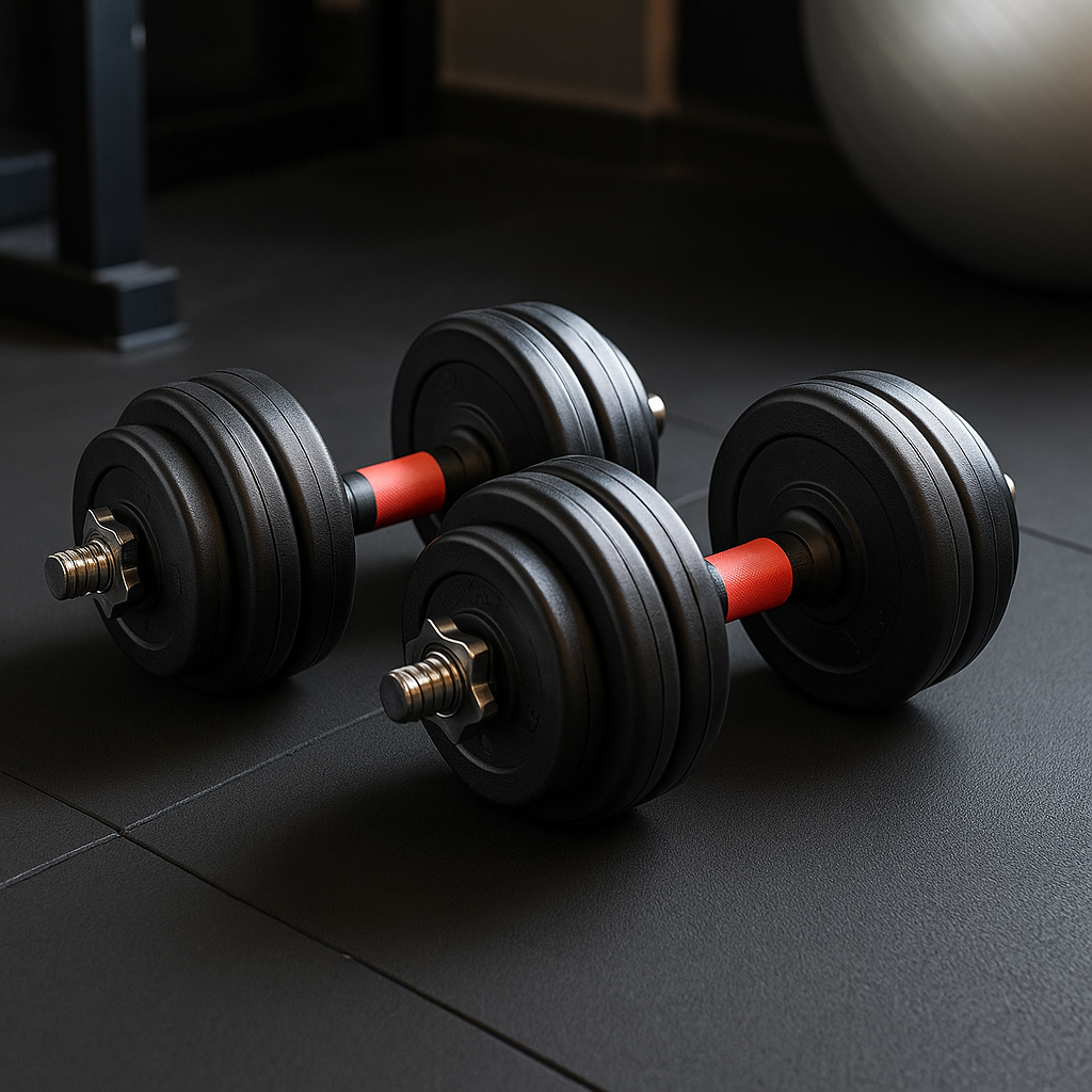 Par de mancuernas ajustables 20 kg
