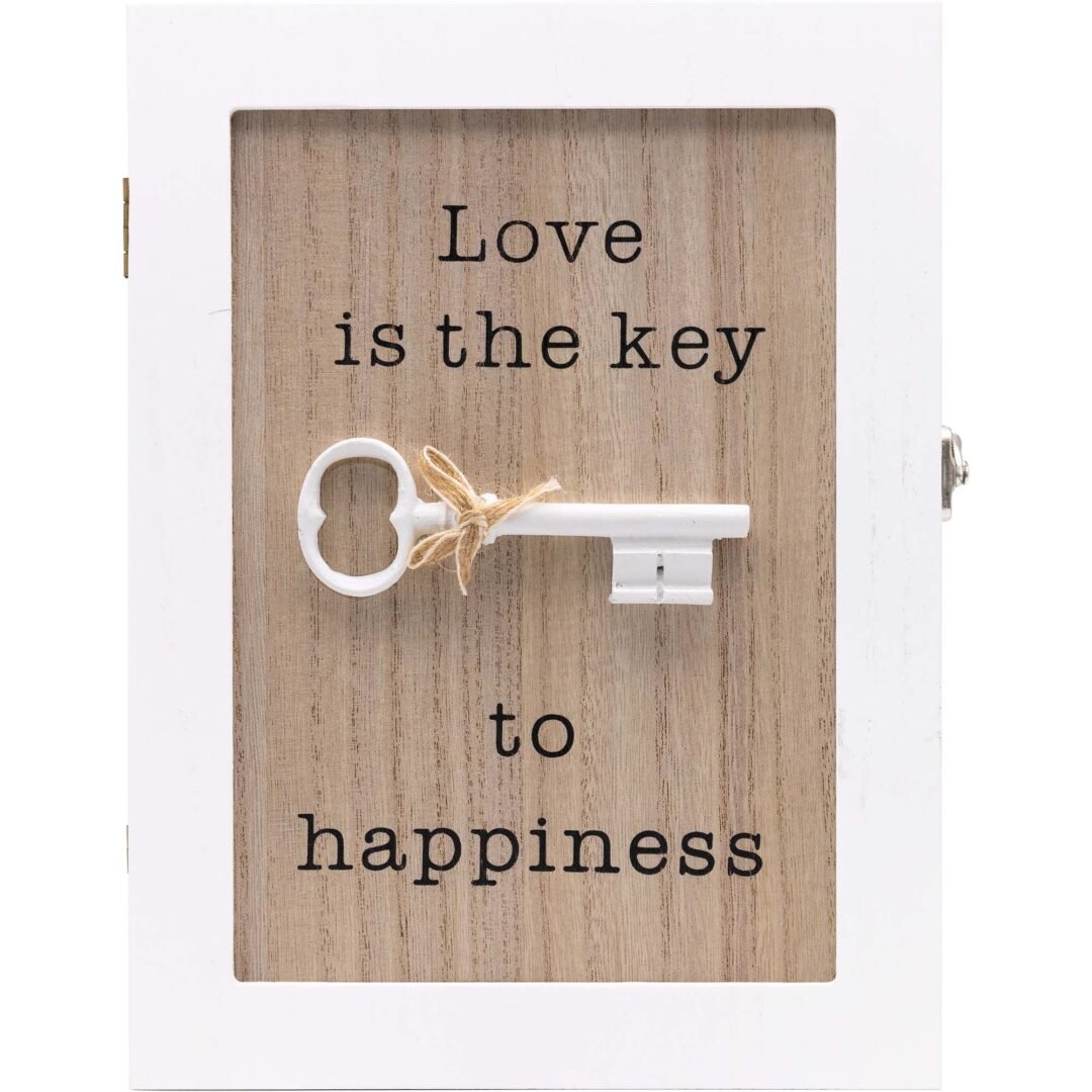 Porta llaves ''Love is the key''