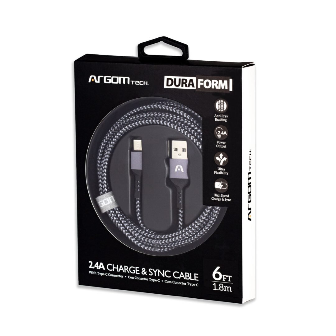 Cable Argom Tech Tipo C a USB 2.0