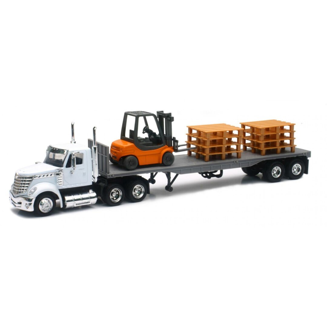 Trailer Internarional Lonestar con Montargas 1:43