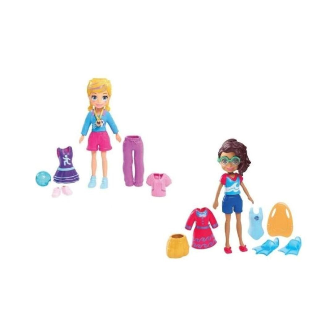 Polly pocket muñeca deportista