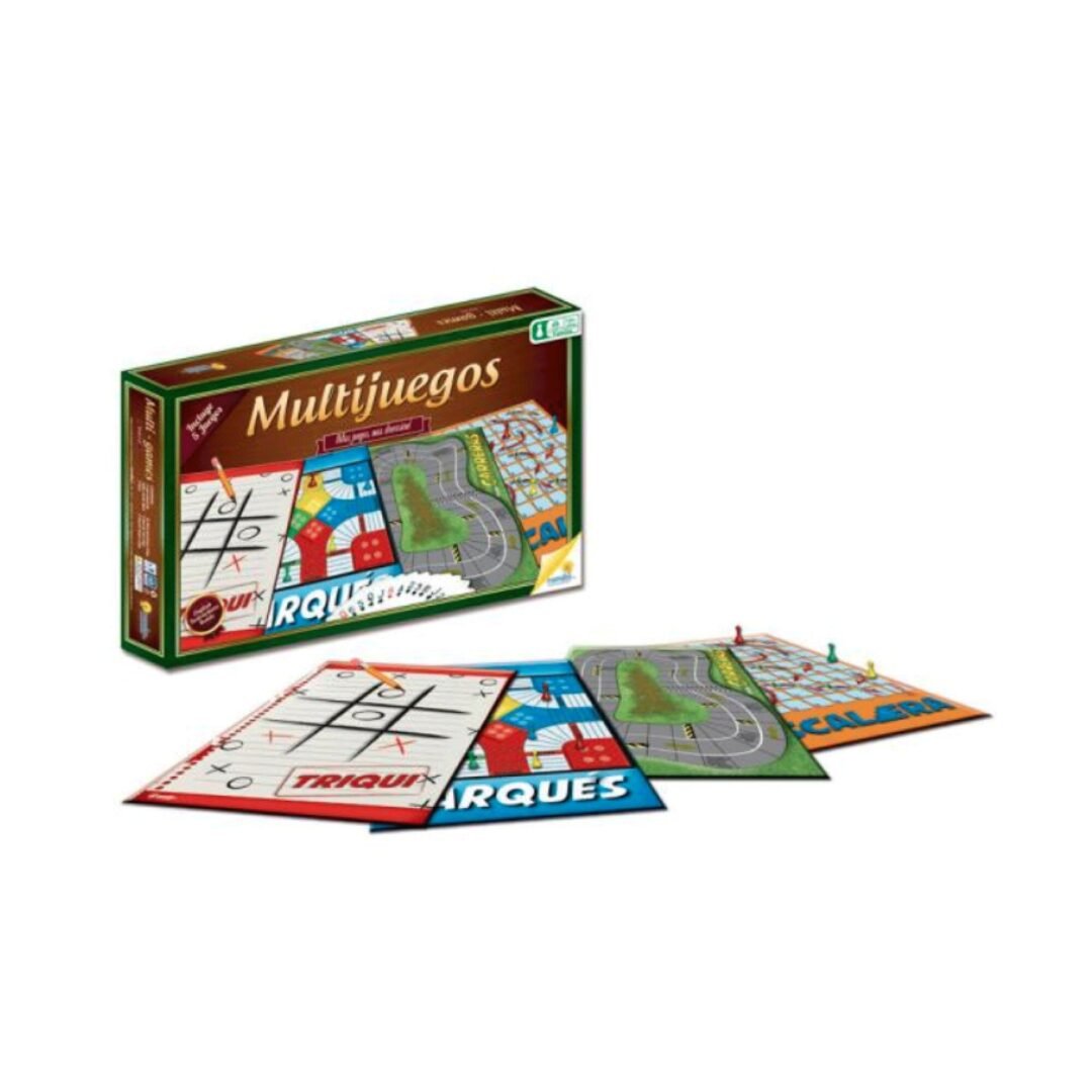 Juegos de Mesa Multijuegos 5 en 1