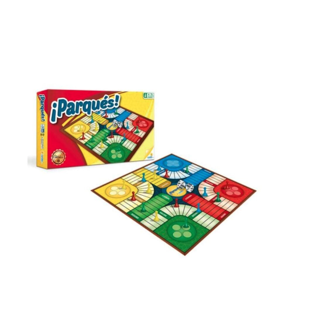 Juego de Mesa Parqués Clásico 8a+