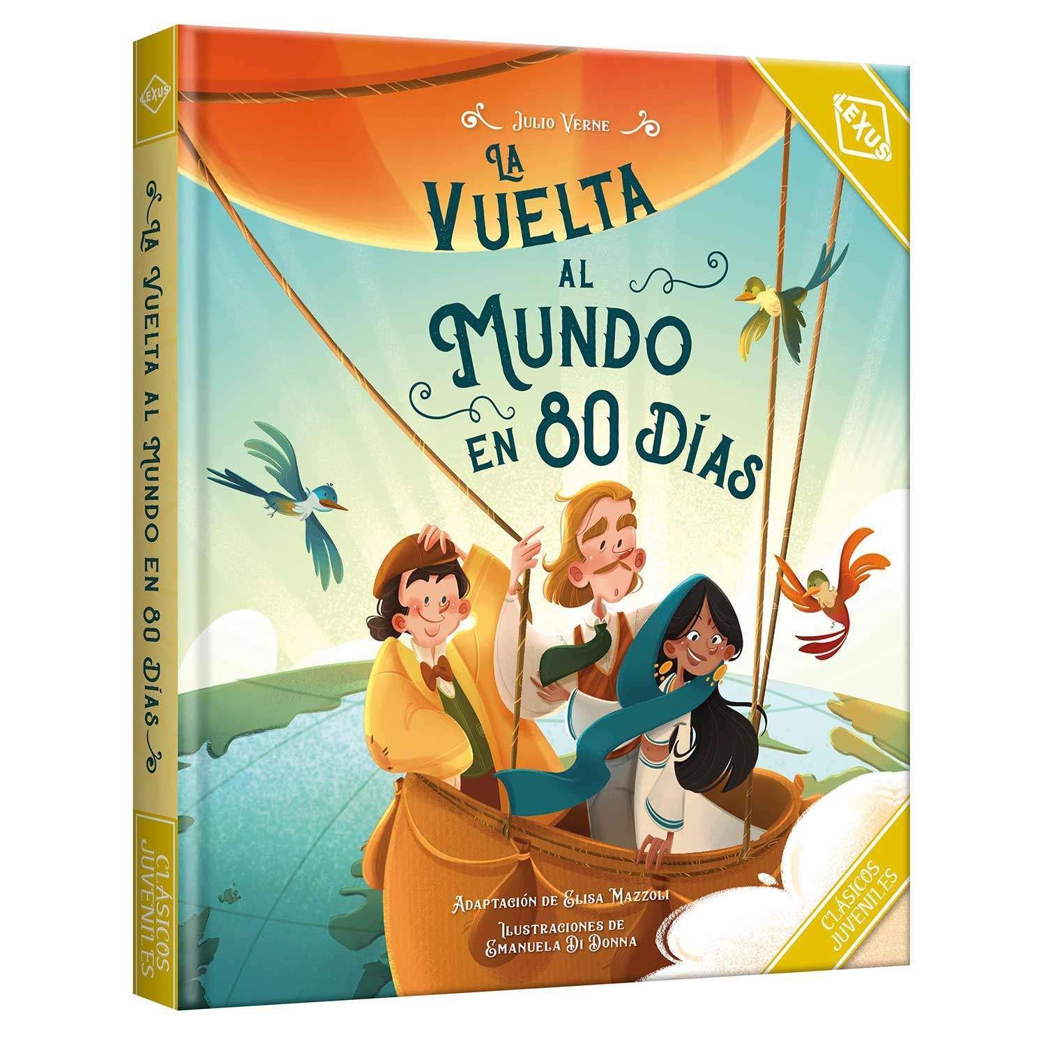 La Vuelta Al Mundo En 80 Dias Libro Para Niños
