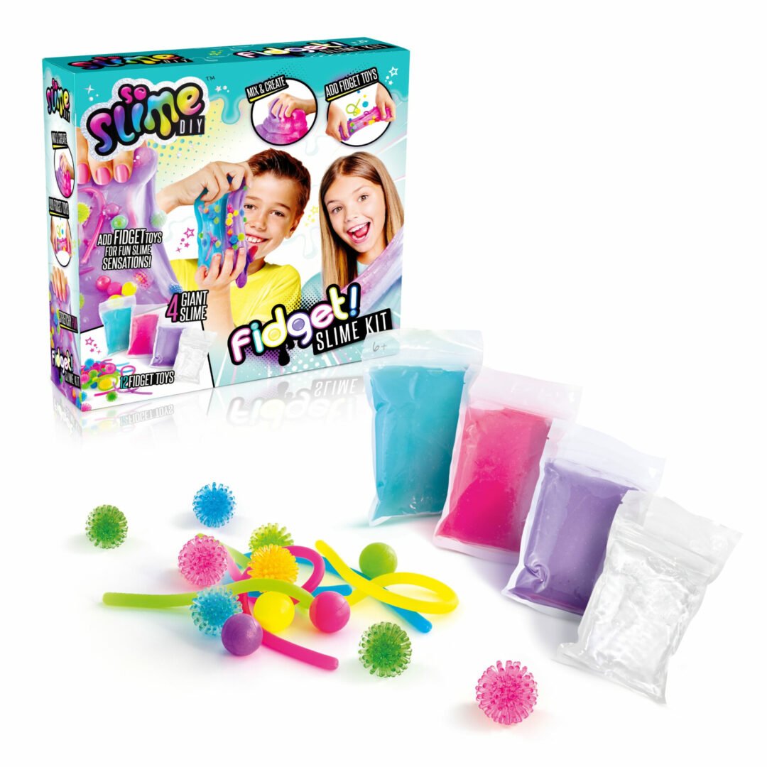 Kit de 4 super slime fidget