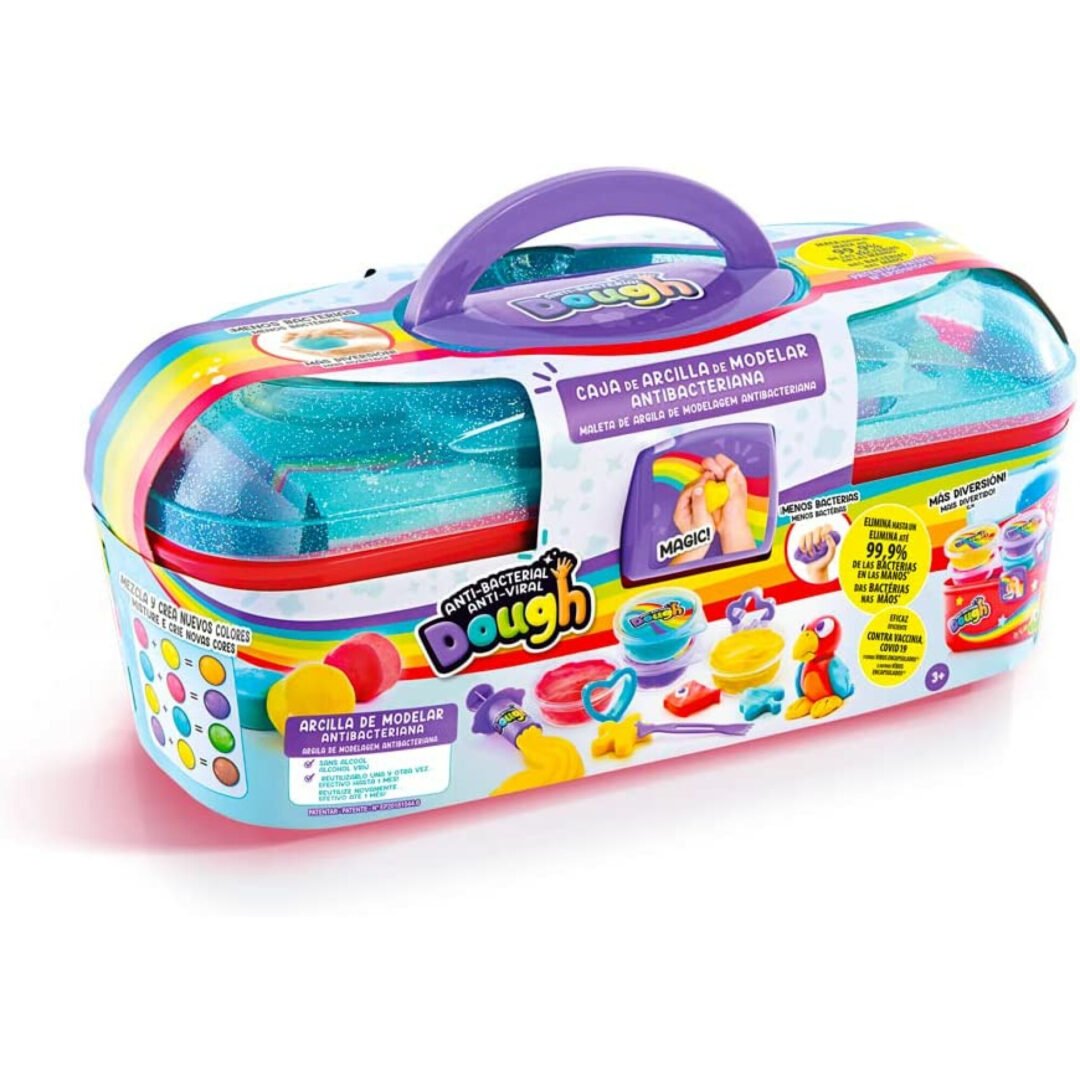 Maletín de plasticina antibacterial con accesorios - Imagen 2