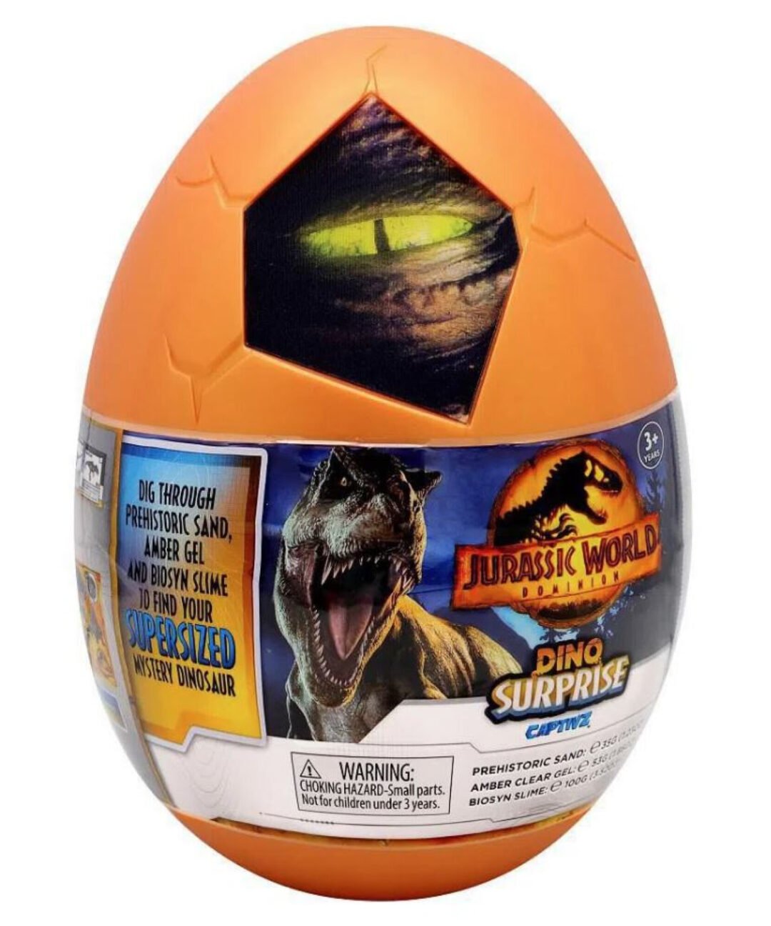 Figura en Huevo Sorpresa Jurassic World Dominion