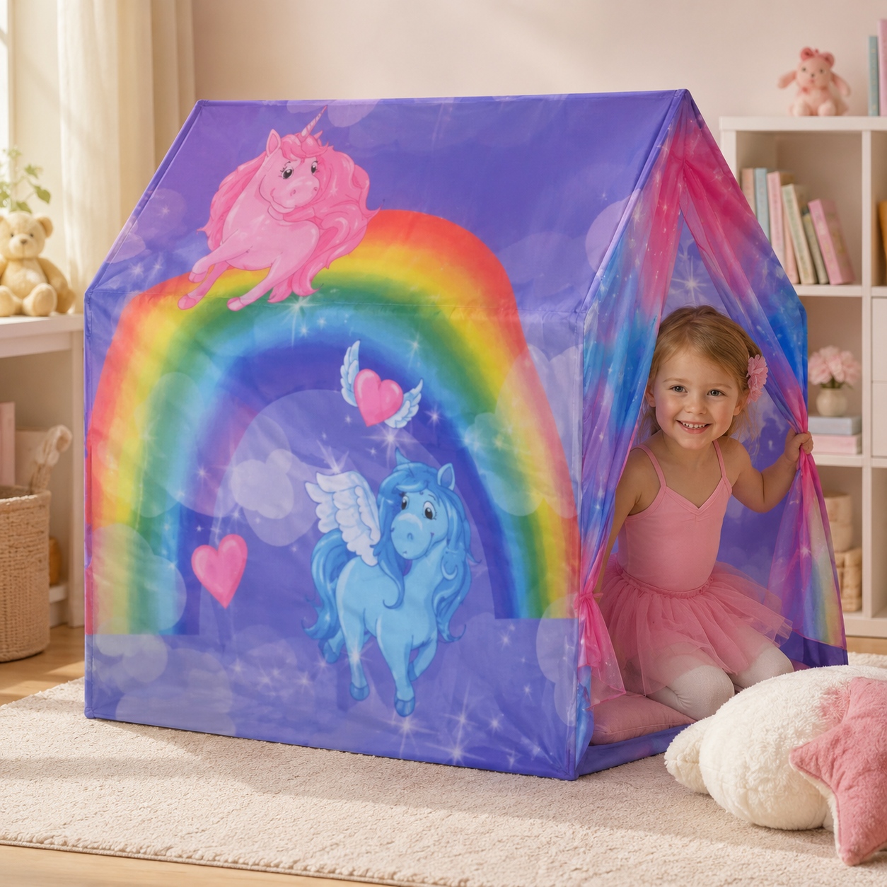 Tienda casa de unicornio