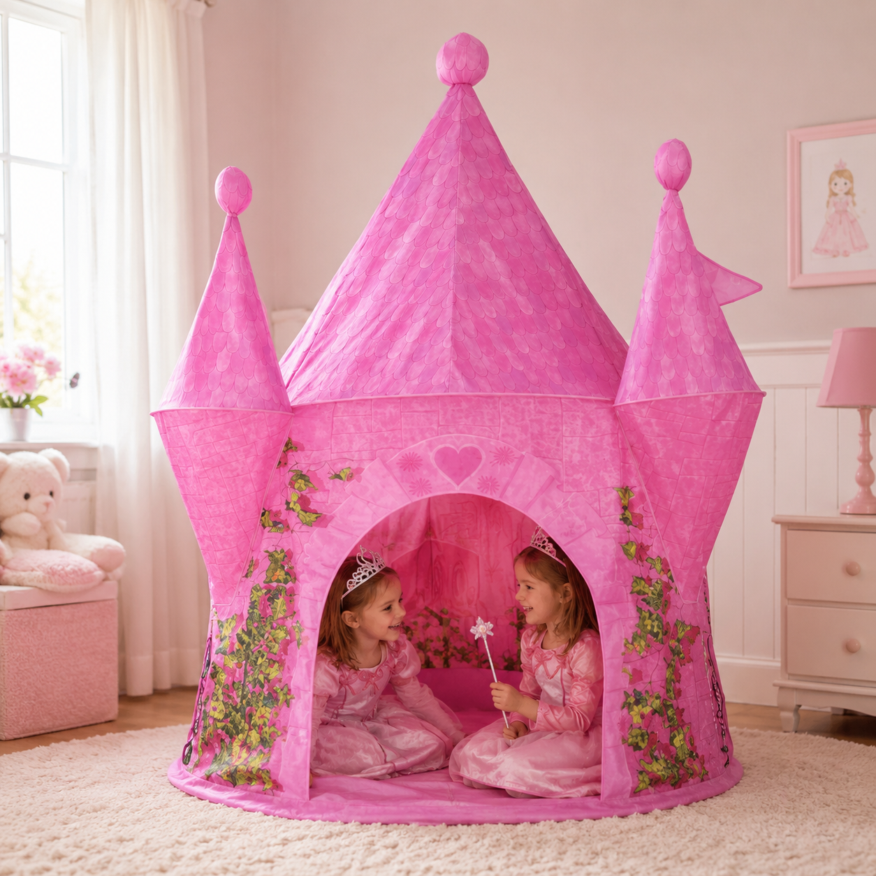 Tienda de campaña princesa