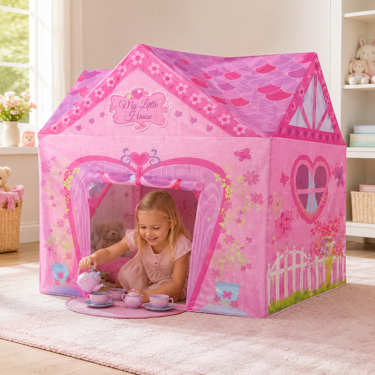 Tienda casita de niña