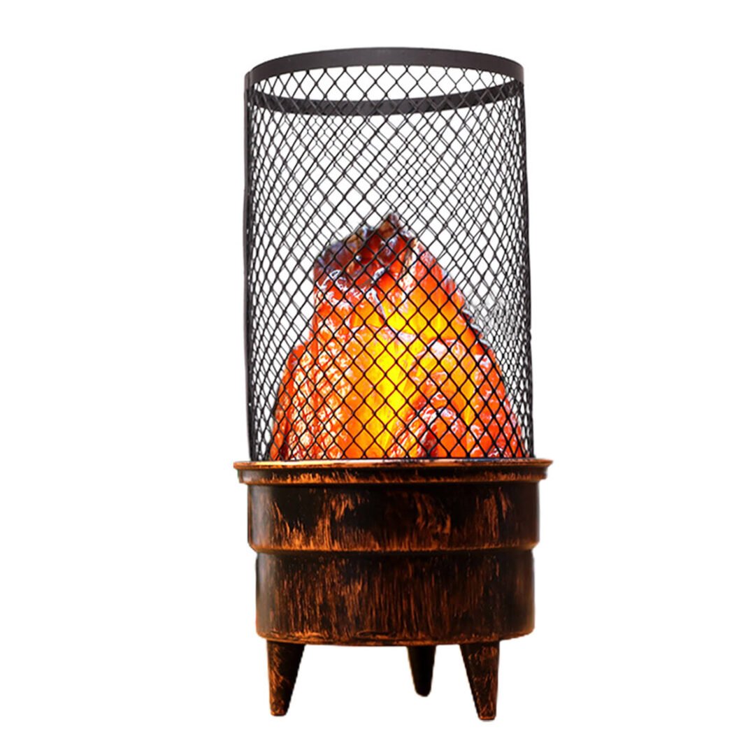 Chimenea con canasta