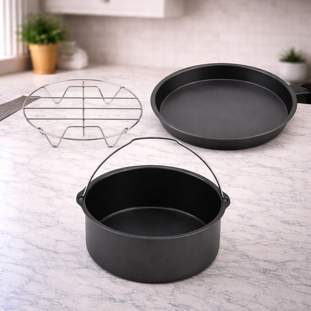 Juego de 3 accesorios para freidora de aire