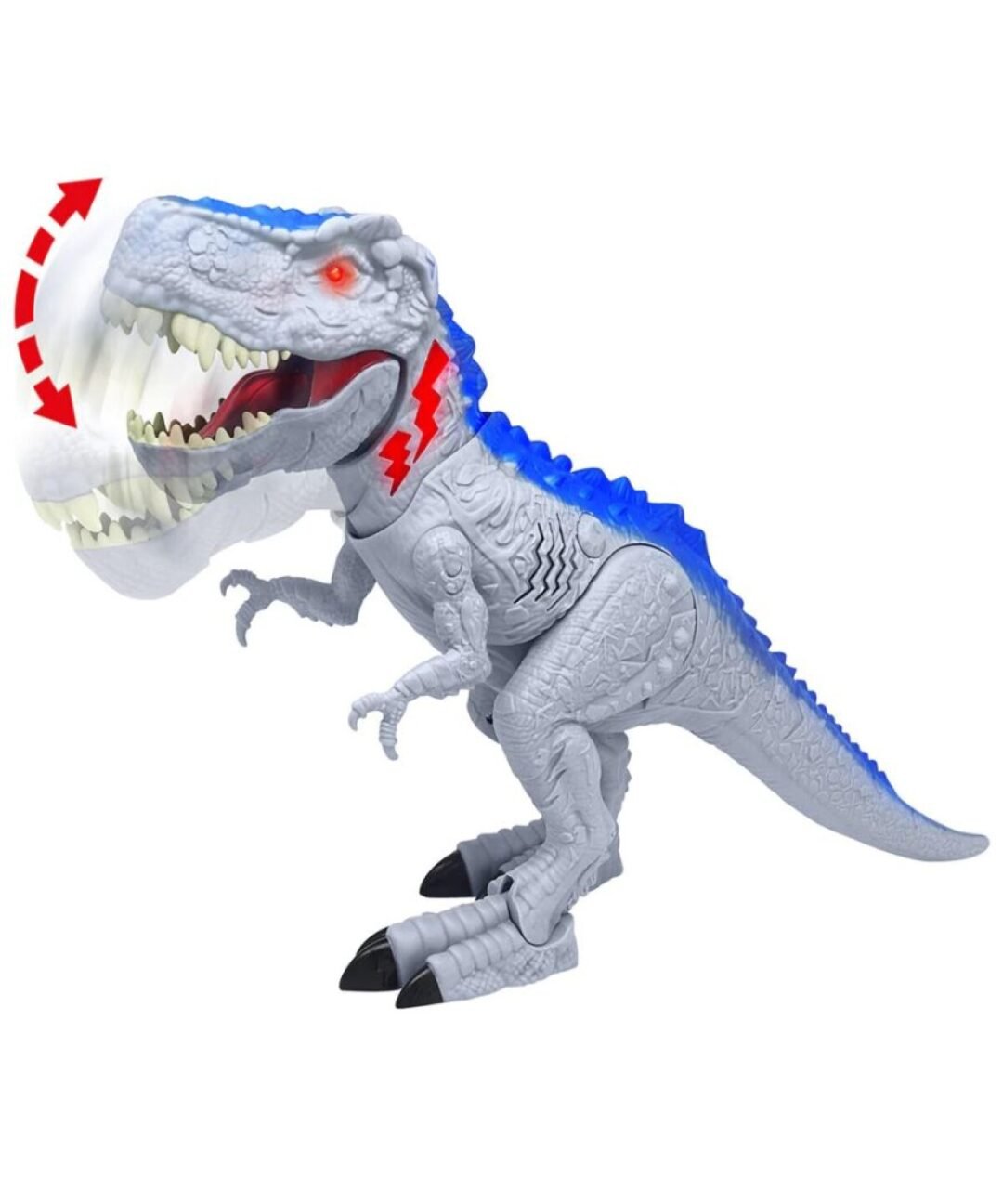 Dinosaurio Megahunter T-Rex con sonido y luz
