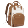 Bulto Aurora Café y beige