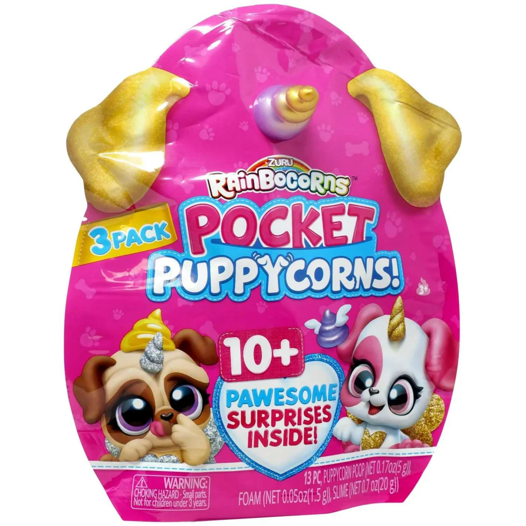 RAINBOCORNS POCKET PUPPYCORNS MYSTERY BOBBLE HEAD