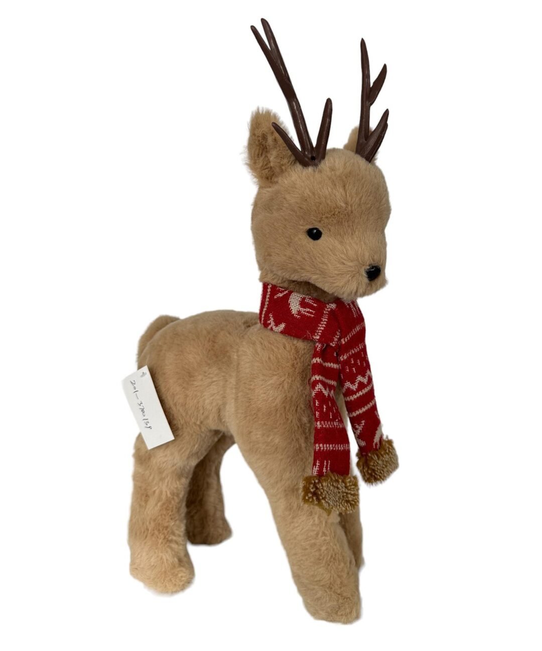 Reno de peluche de pie