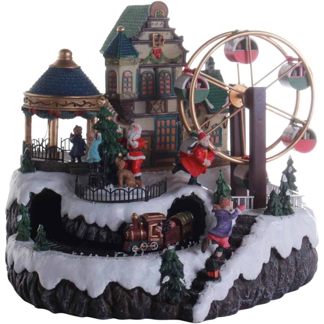Villa Navidad con luz y música - Imagen 3
