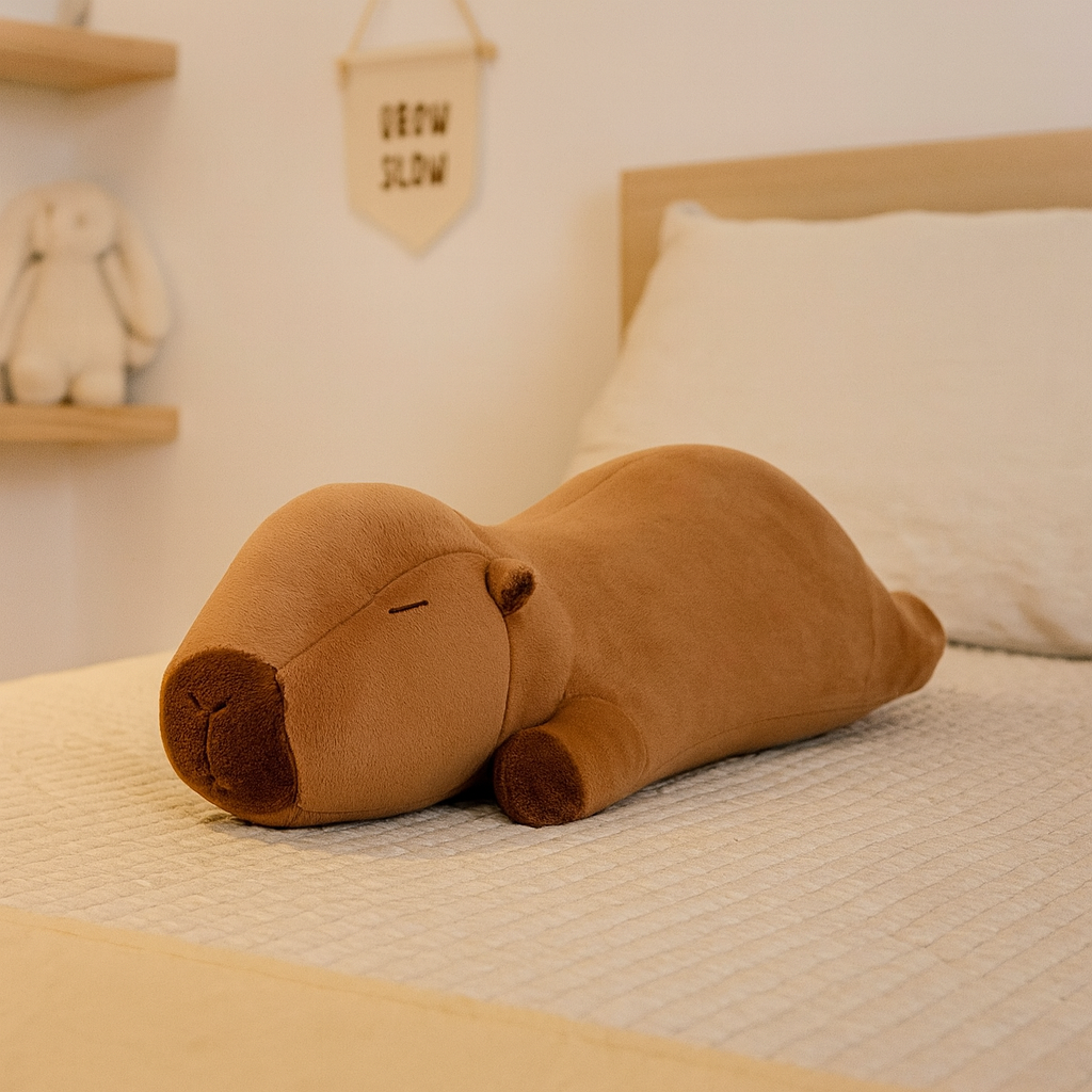 Peluche Capibara Acostado 50cms