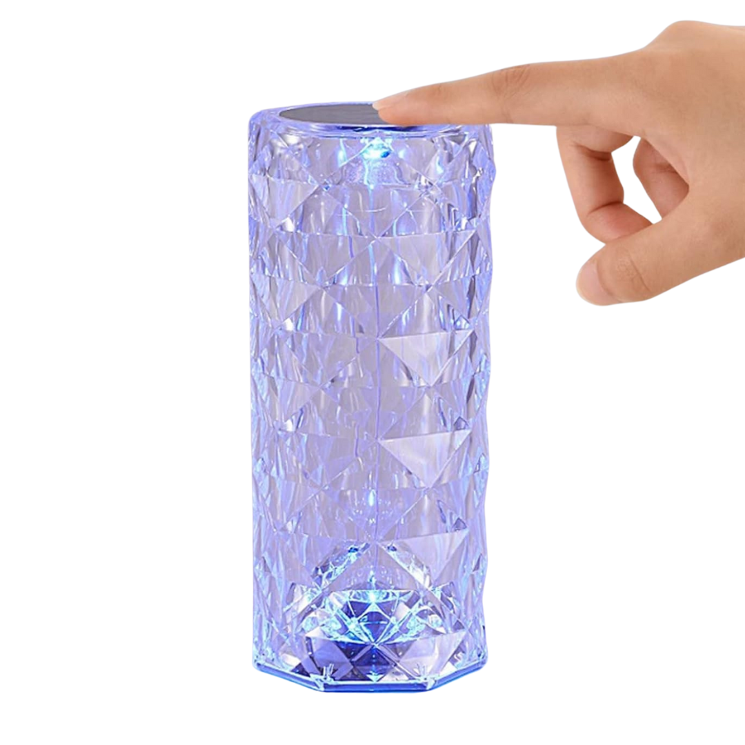 Lampara led cristal