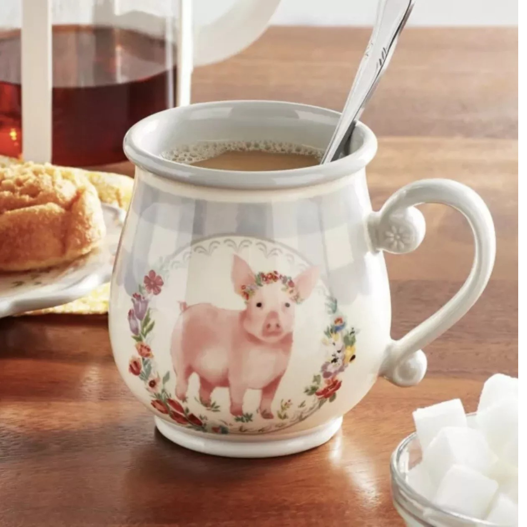 Taza de chancho de 16.6 onzas