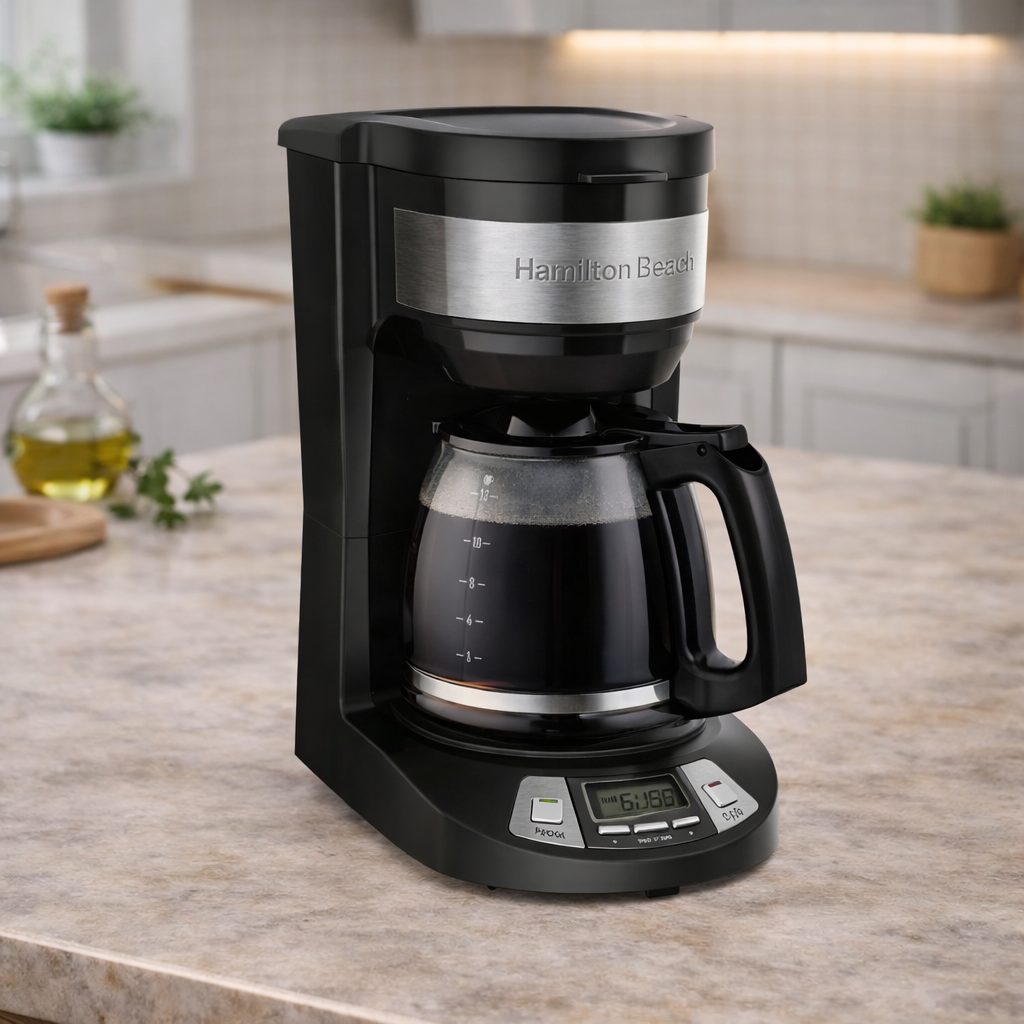 Coffeemaker digital 12tz hamilton