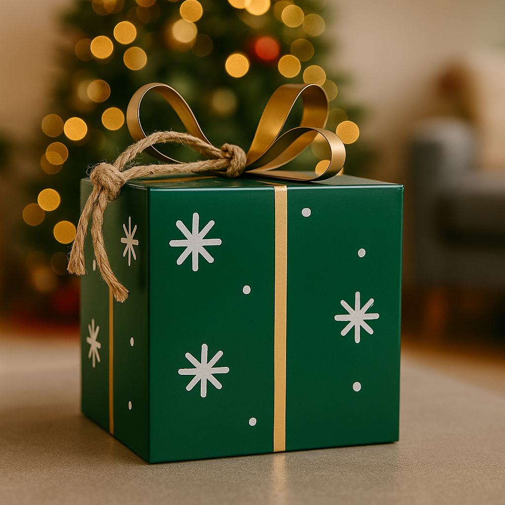 Caja de regalo de metal