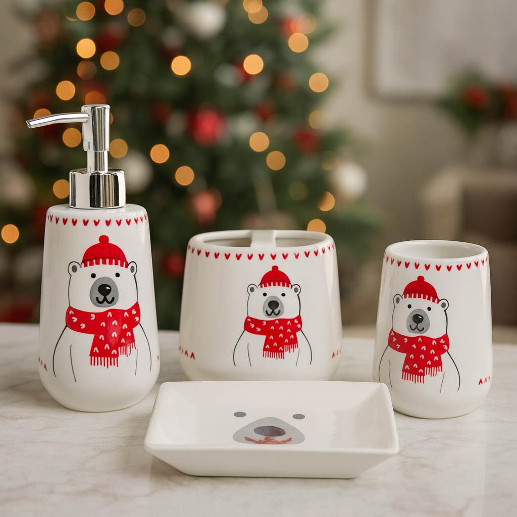 Set para baño de osos