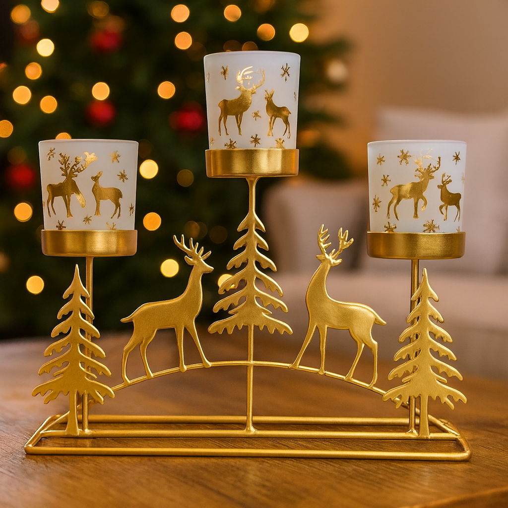 Portavela venados 24.5x7.5x22 cm