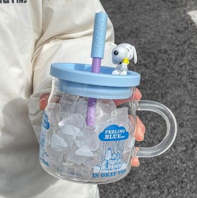 Taza de vidrio Snoopy - Imagen 5