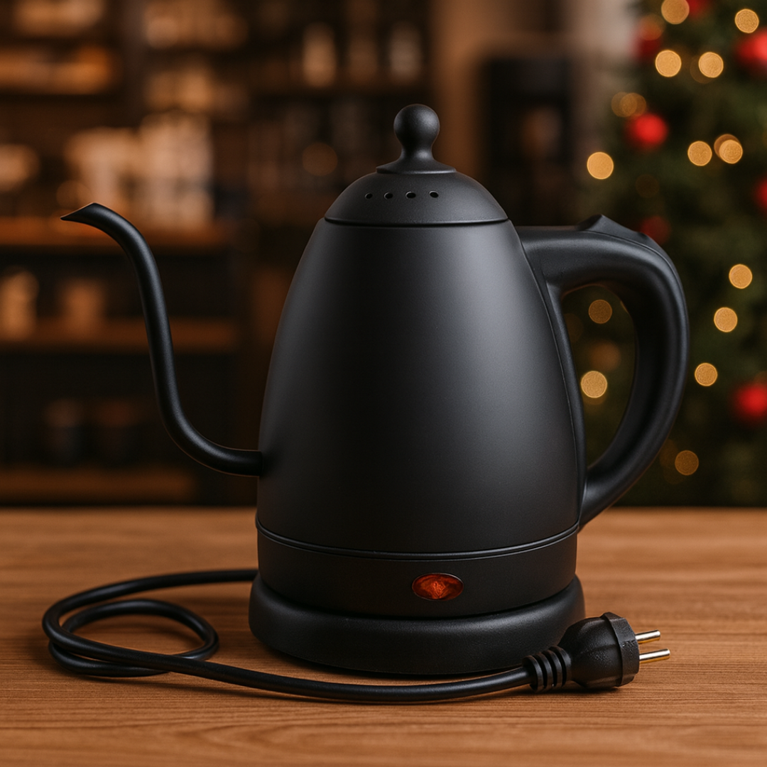 Tetera eléctrica negra