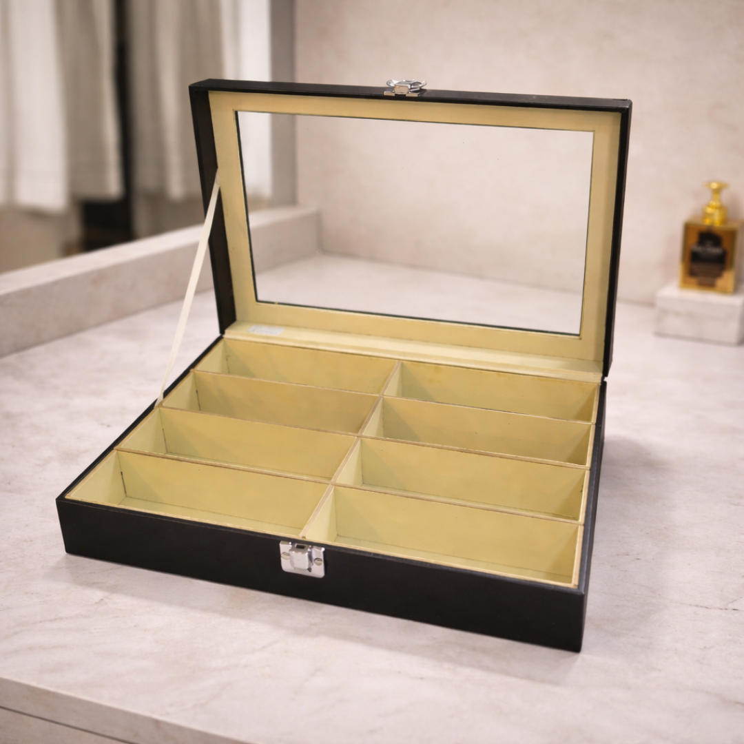 Organizador de anteojos negro