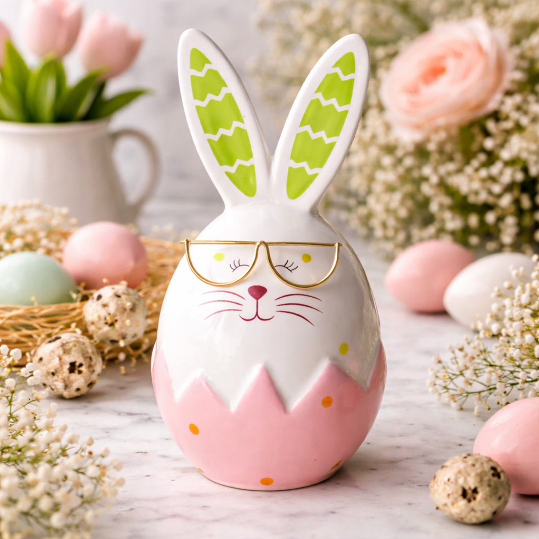 Alternative view of Huevo de pascua con anteojos