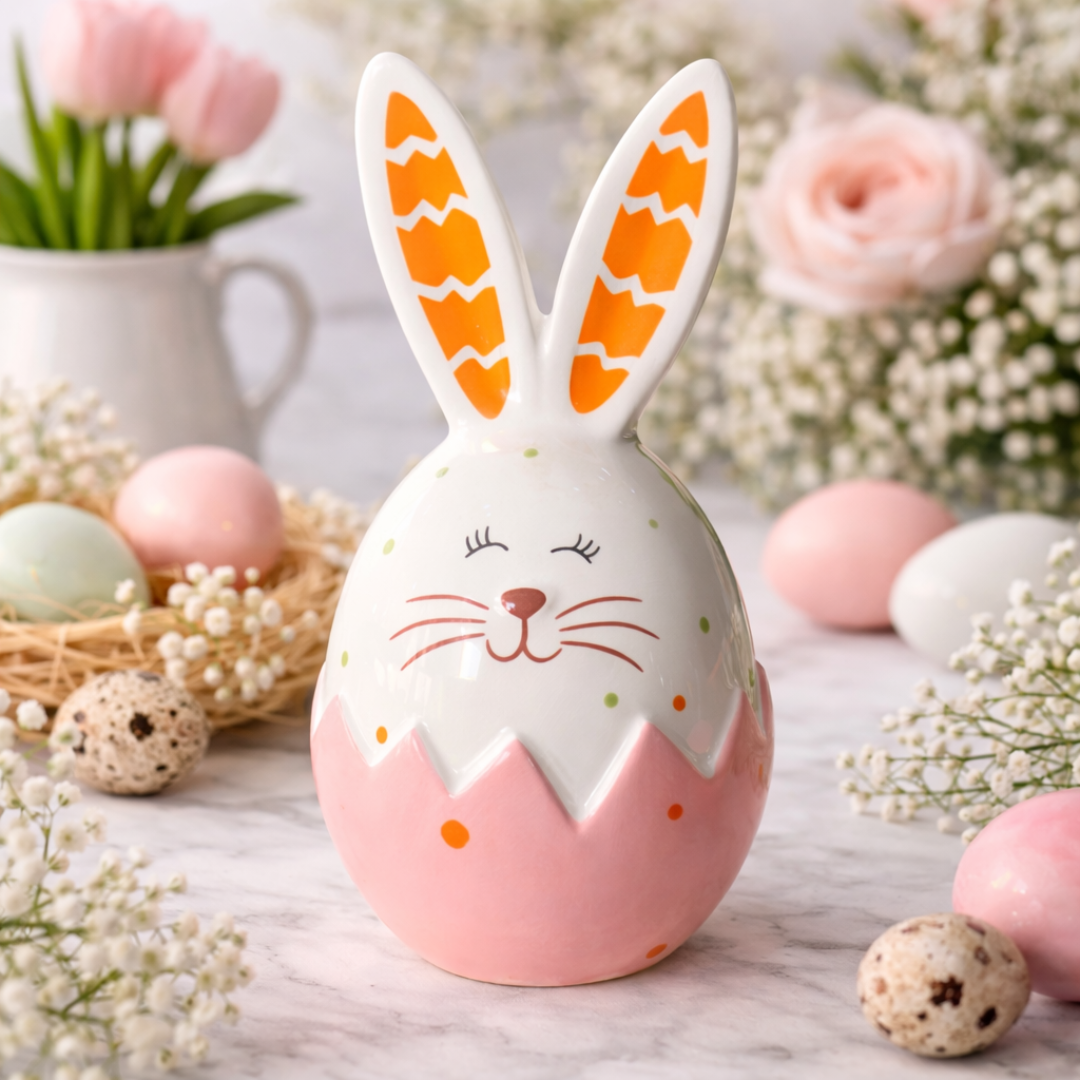 Huevo conejo de pascua pequeño