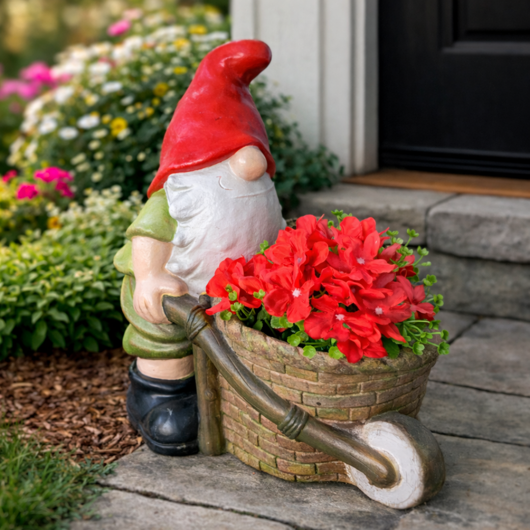 Macetero de gnomo