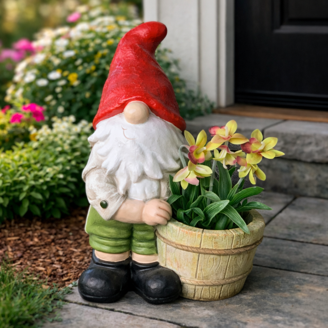 Macetero de gnomo