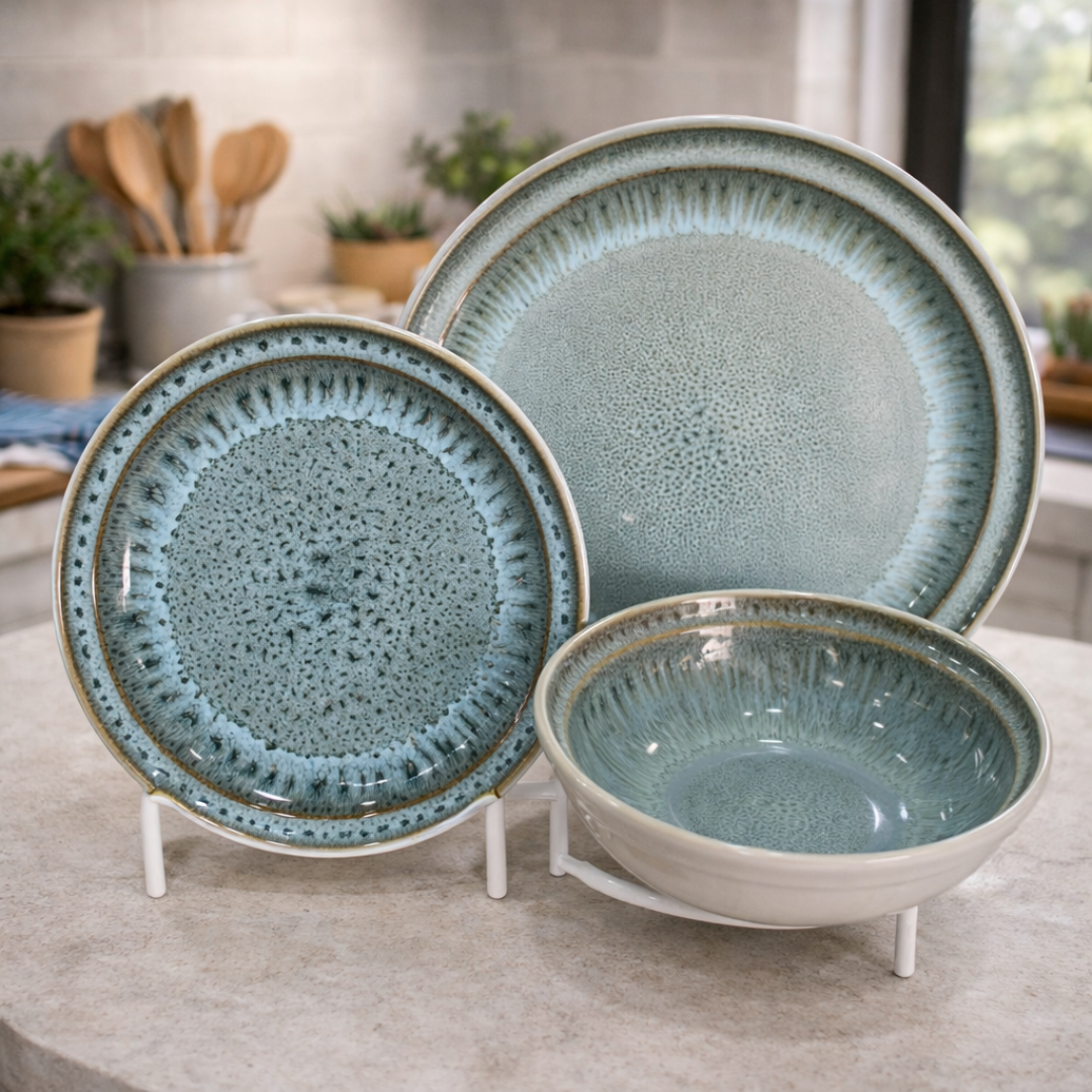 Vajilla de 18 piezas café