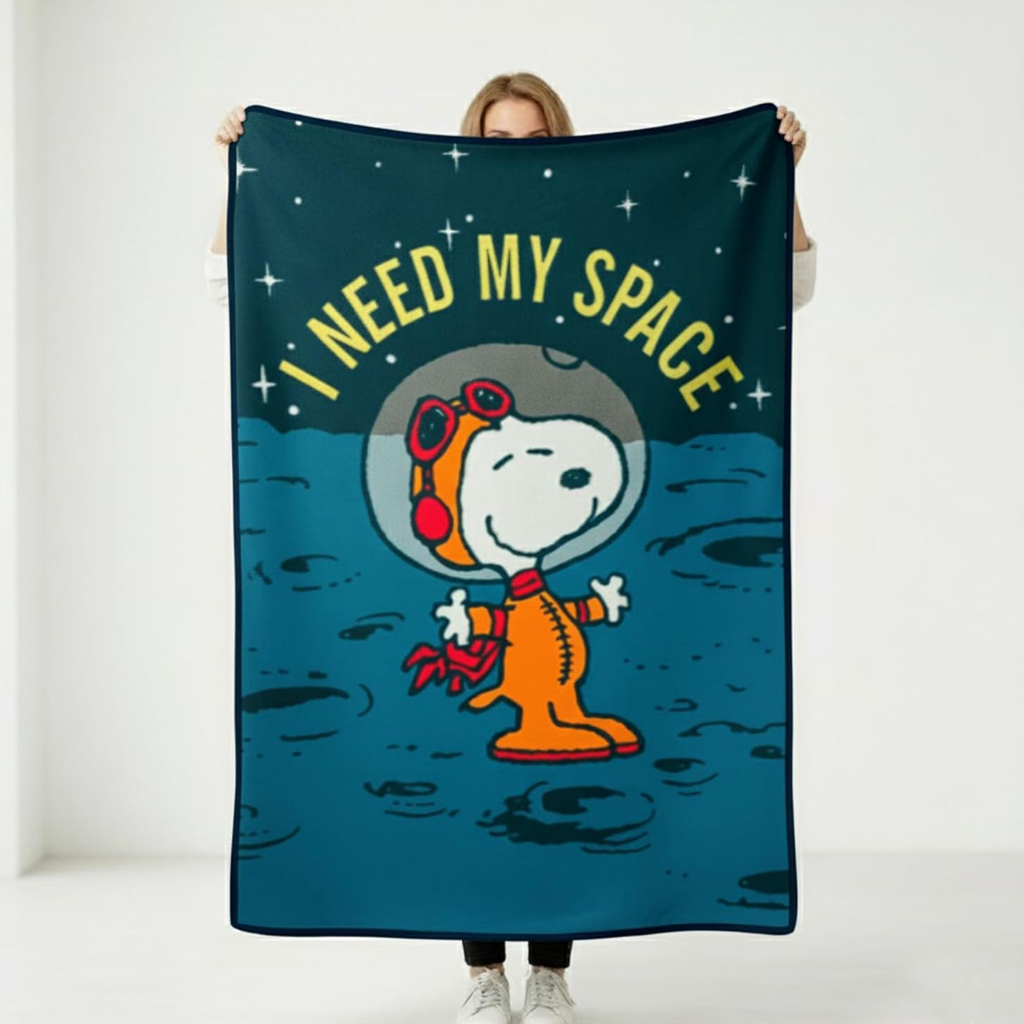 Cobija con dibujos de Snoopy 130 x 170 - Imagen 3