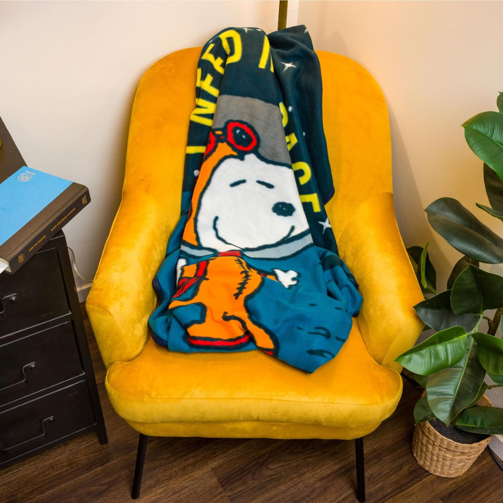 Cobija con dibujos de Snoopy 130 x 170 - Imagen 2