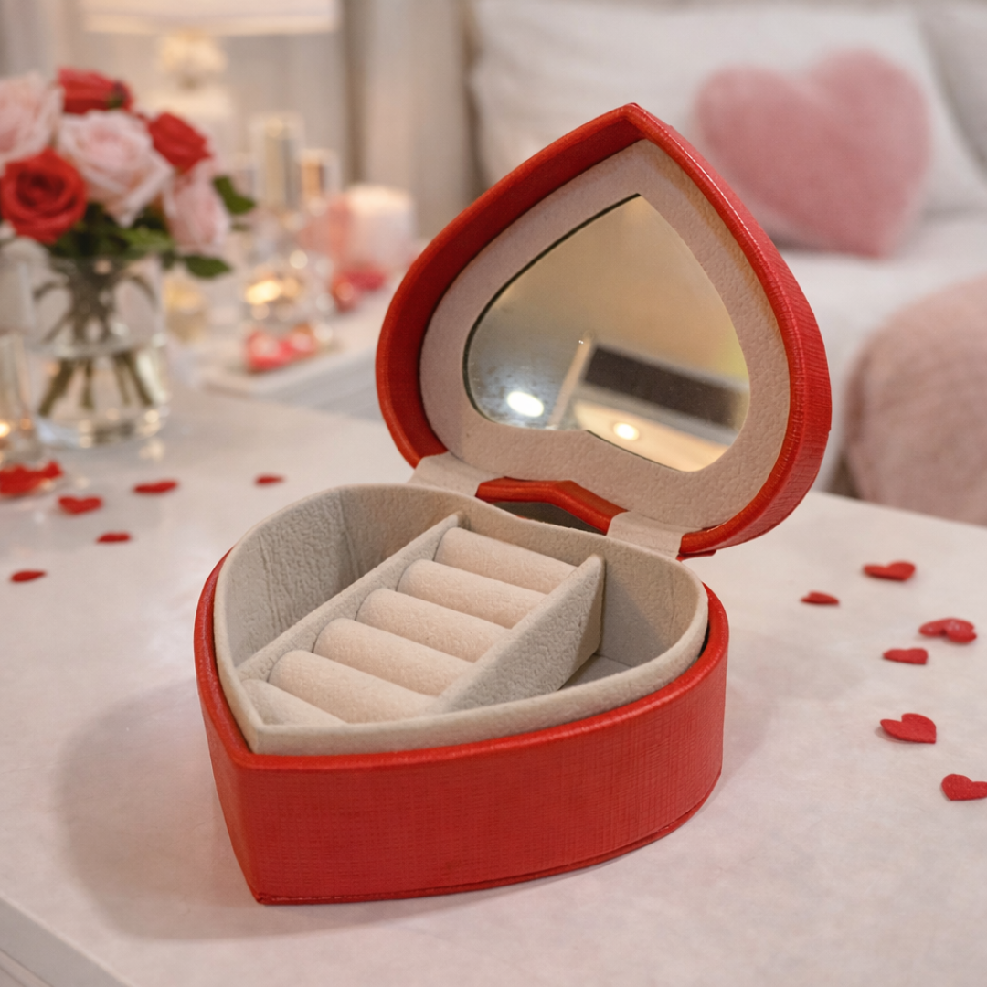 Joyero diseño de corazón