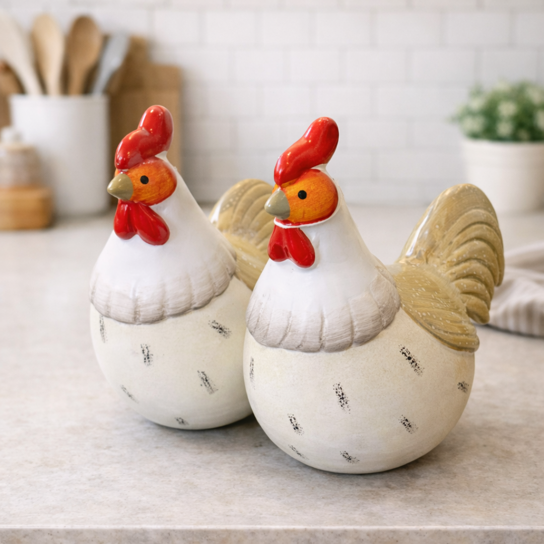 Gallina en set de 2