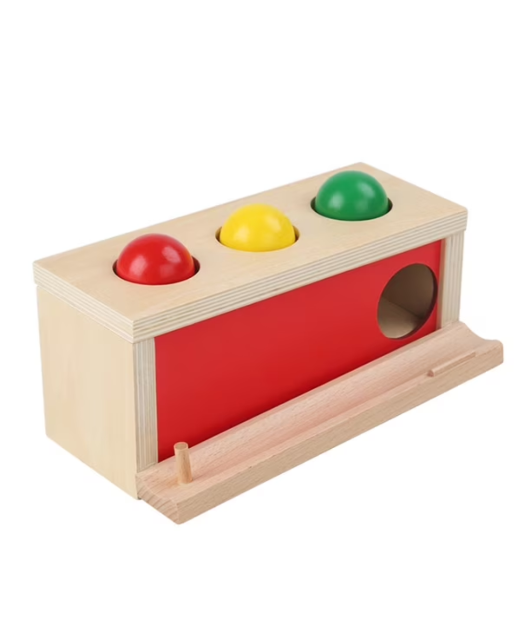 Juguete para bebé caja con bolitas