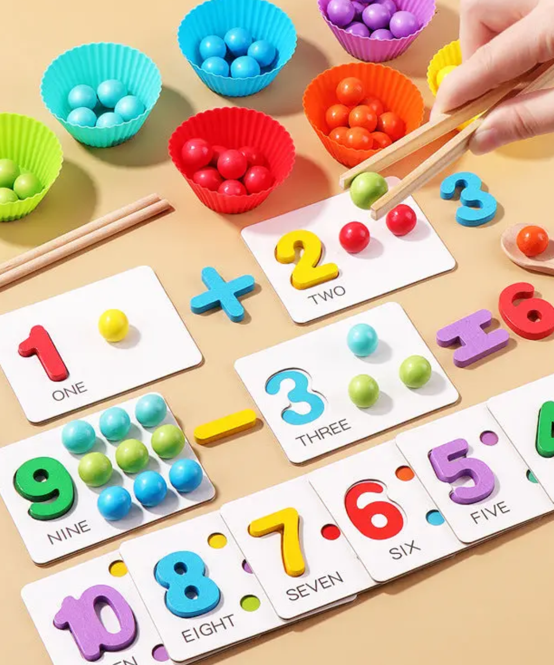 Alternative view of Juego de mesa numeros